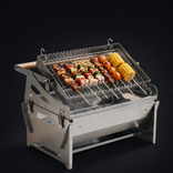 FlipGrill Pro™ Portable Stainless Steel BBQ Grill